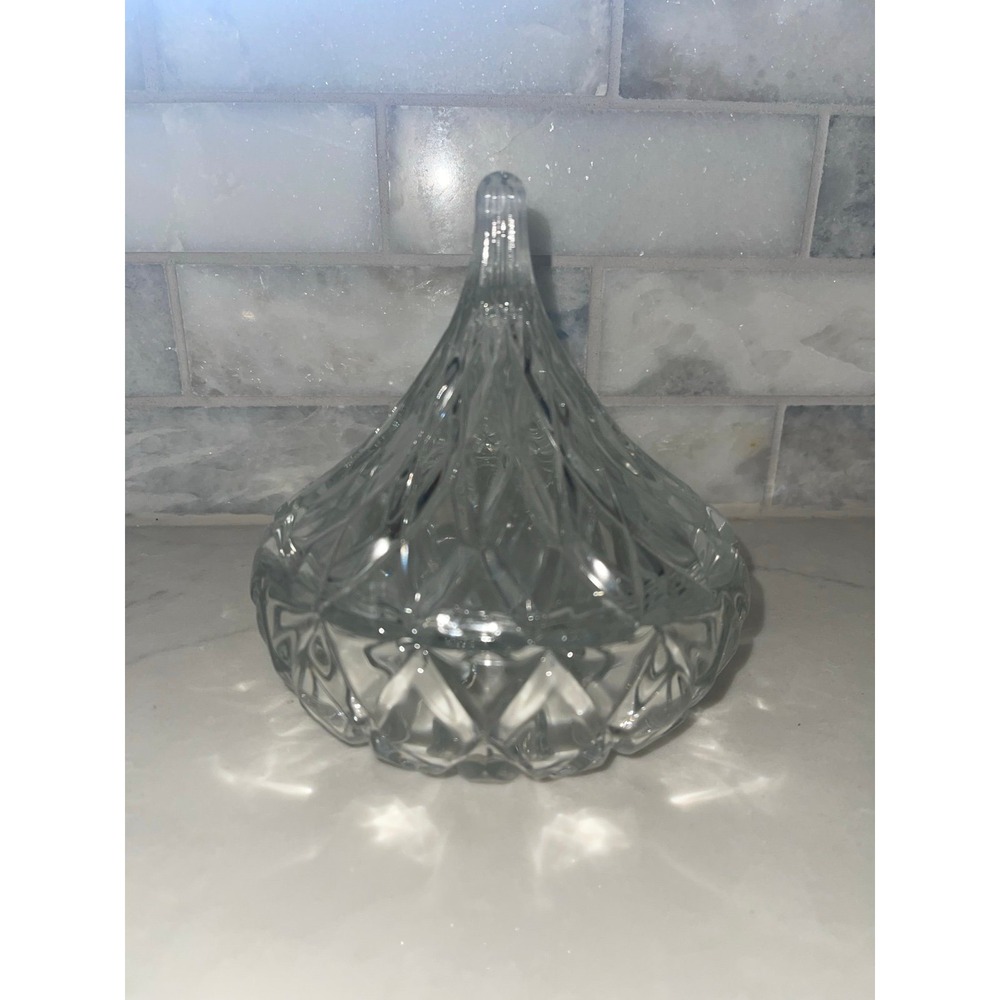 HERSHEY's KISS Crystal Candy‎ Dish 2 piece